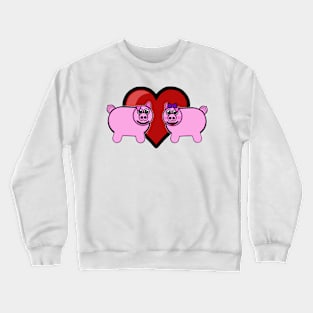 Piggy Love Crewneck Sweatshirt